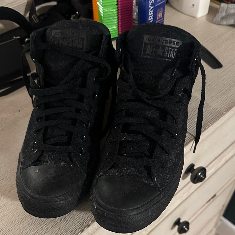 Converse Black High-Top Sneakers